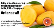 Order Fresh Kesar Mangoes in UK,  USA & Singapore 